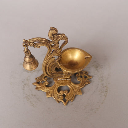 Deep Brass Lamp