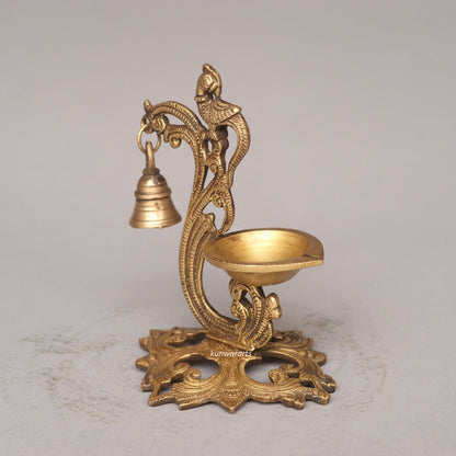 Deep Brass Lamp