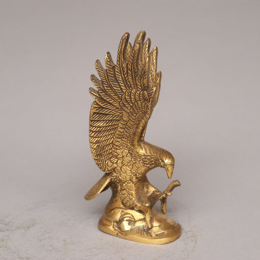 Brass Décor Eagle Idol