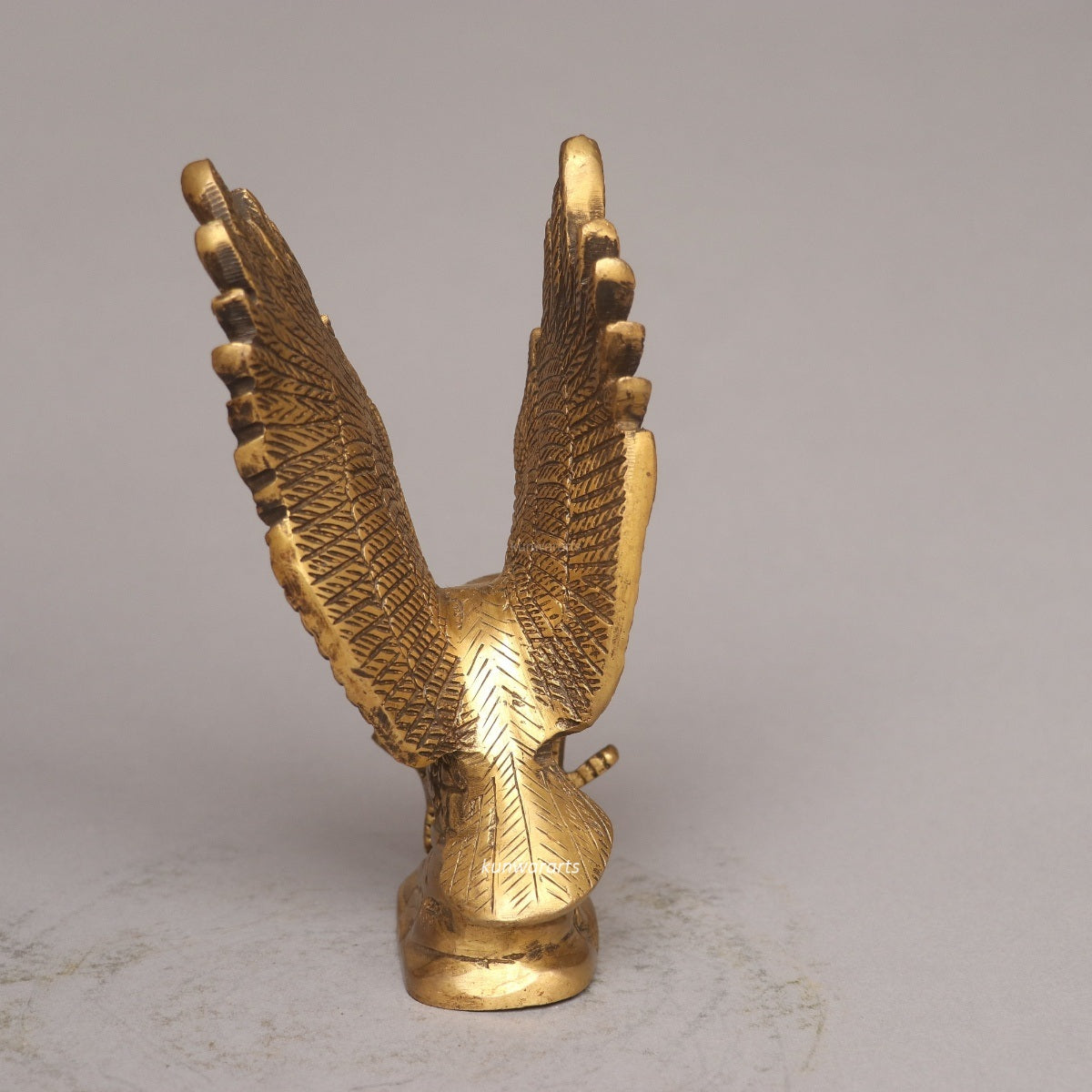 Brass Décor Eagle Idol