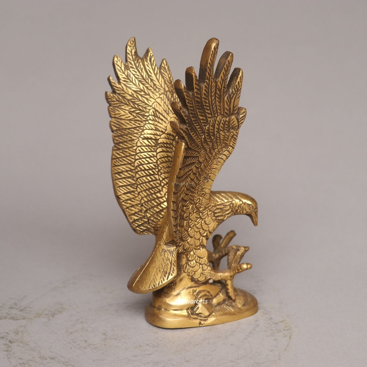 Brass Décor Eagle Idol