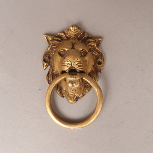 Brass Lion Door Knocker