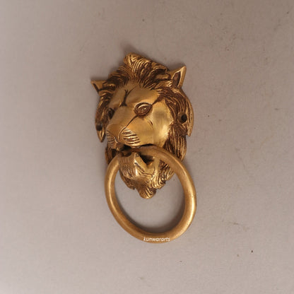 Brass Lion Door Knocker