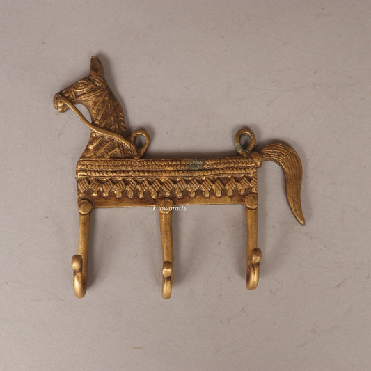 Brass Horse Wall Hook