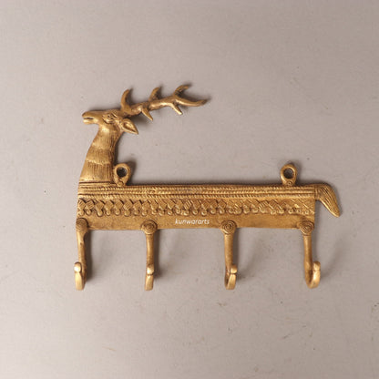 Brass Deer Wall Hook