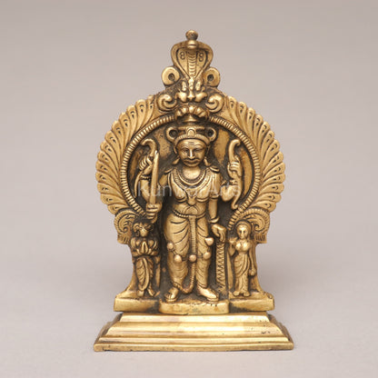 Brass Virabhadra Idol