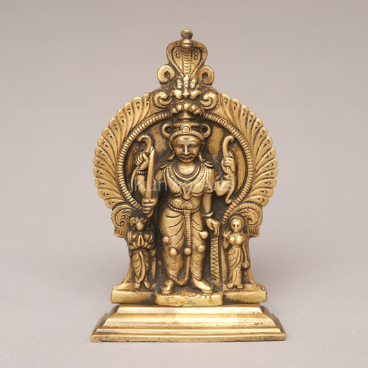 Brass Virabhadra Idol