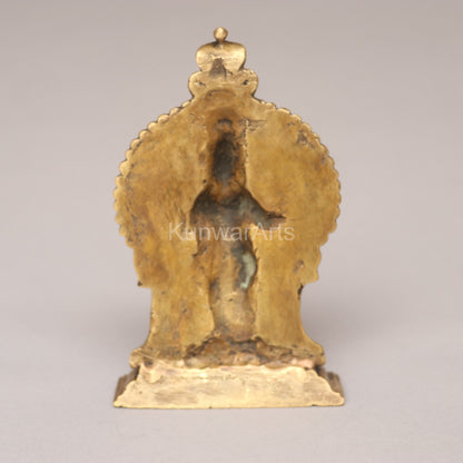 Brass Virabhadra Idol