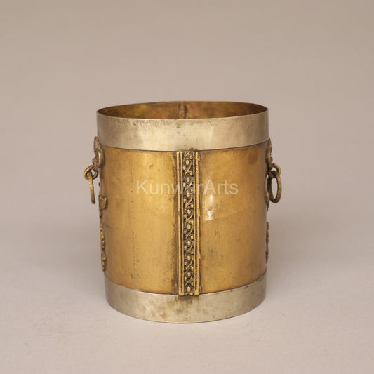Brass Vintage Planter