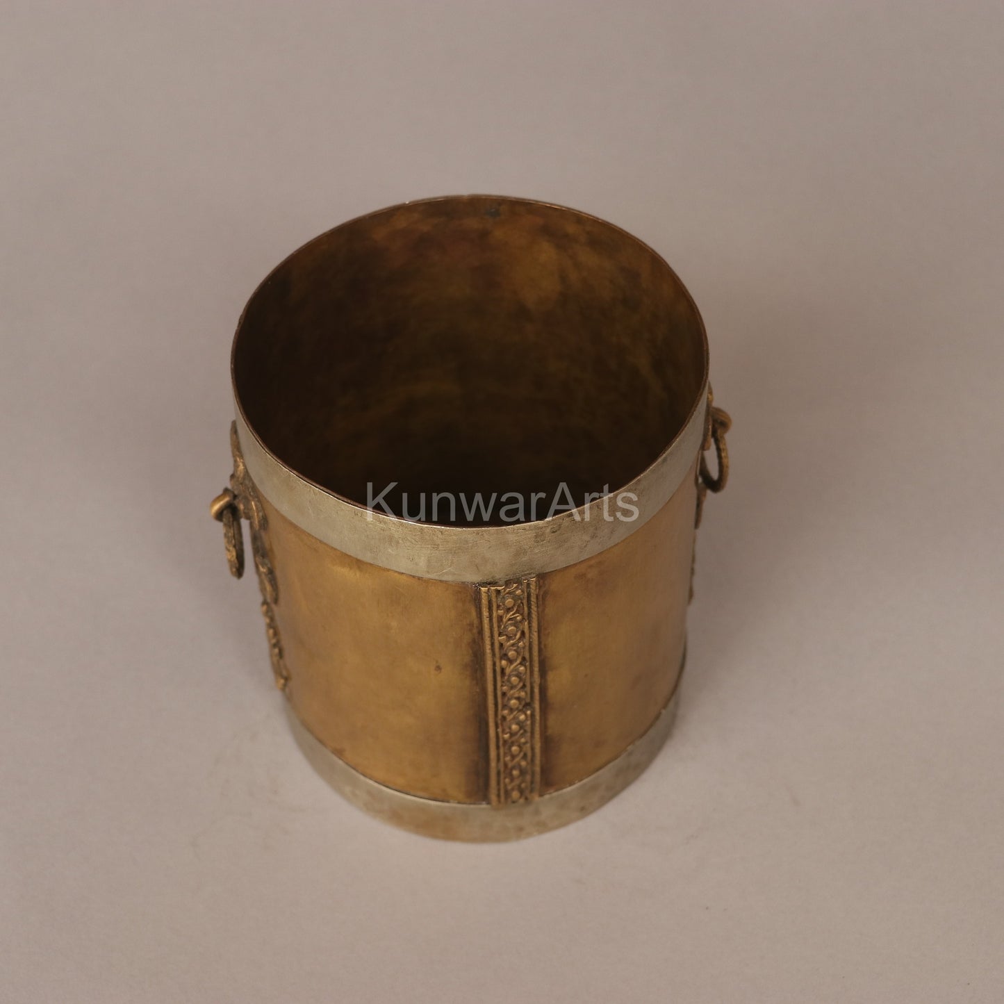 Brass Vintage Planter