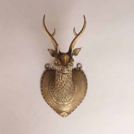 Brass Deer Wall Hanging
