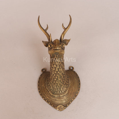 Brass Deer Wall Hanging
