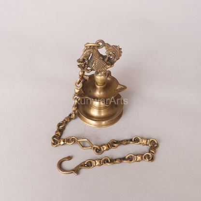 Peacock Oil Lamp