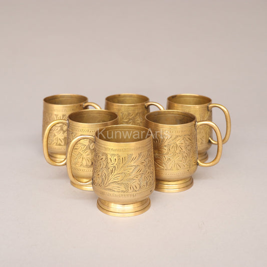 Brass Cup Set
