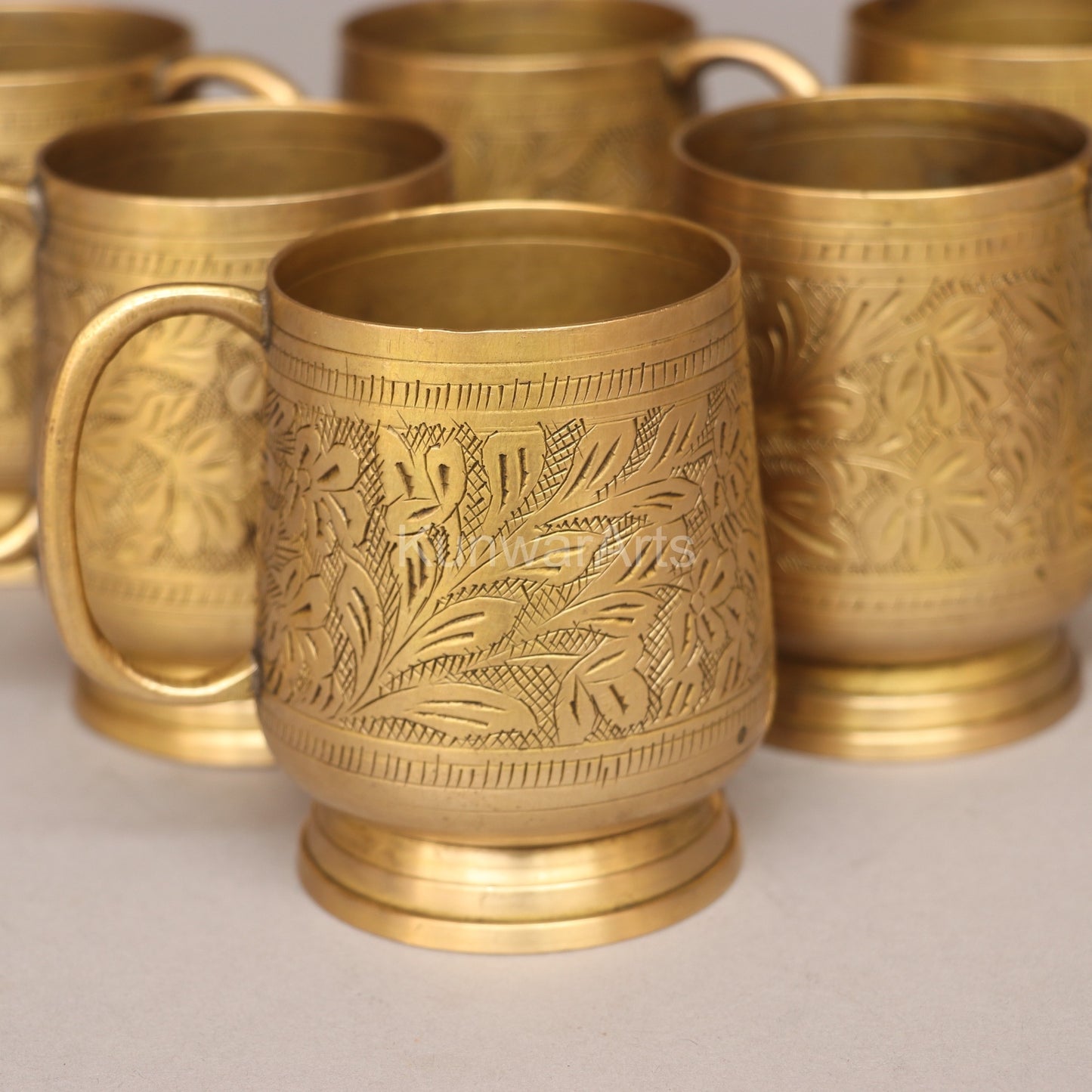 Brass Cup Set