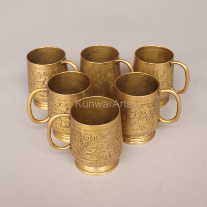 Brass Cup Set