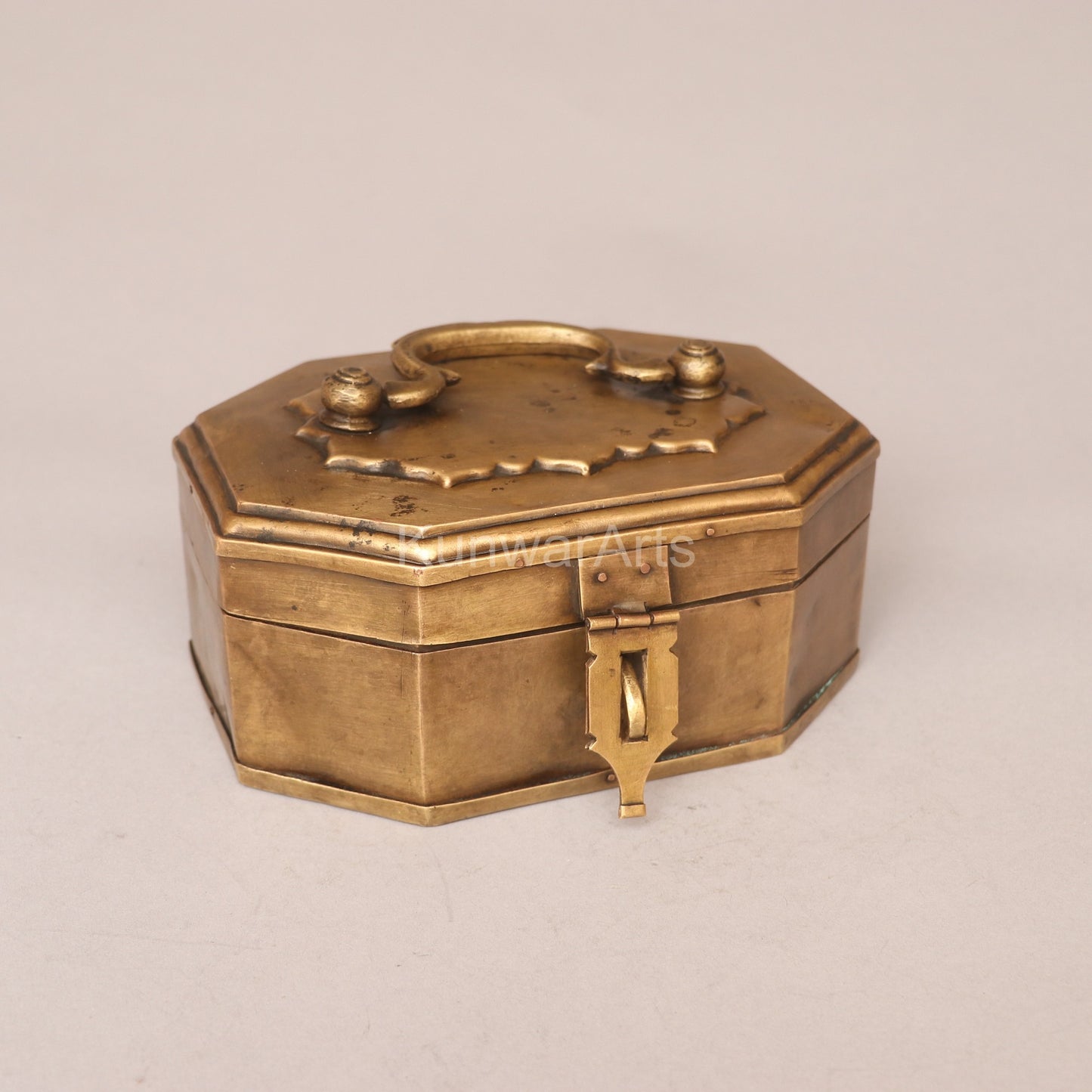 Brass Kumkum Box
