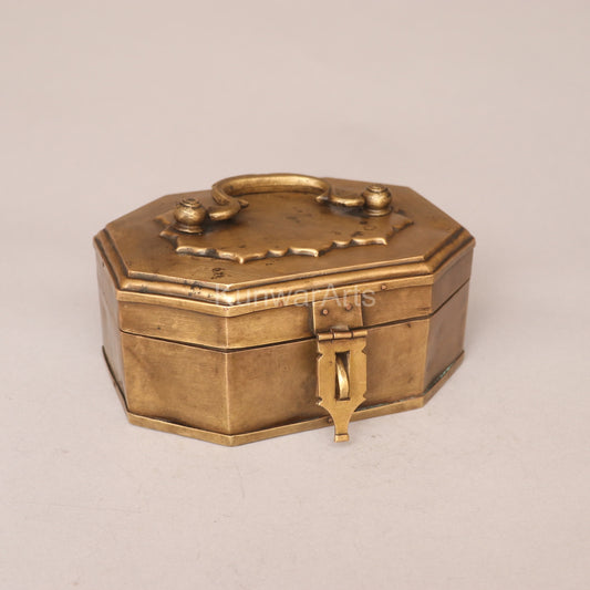 Brass Kumkum Box