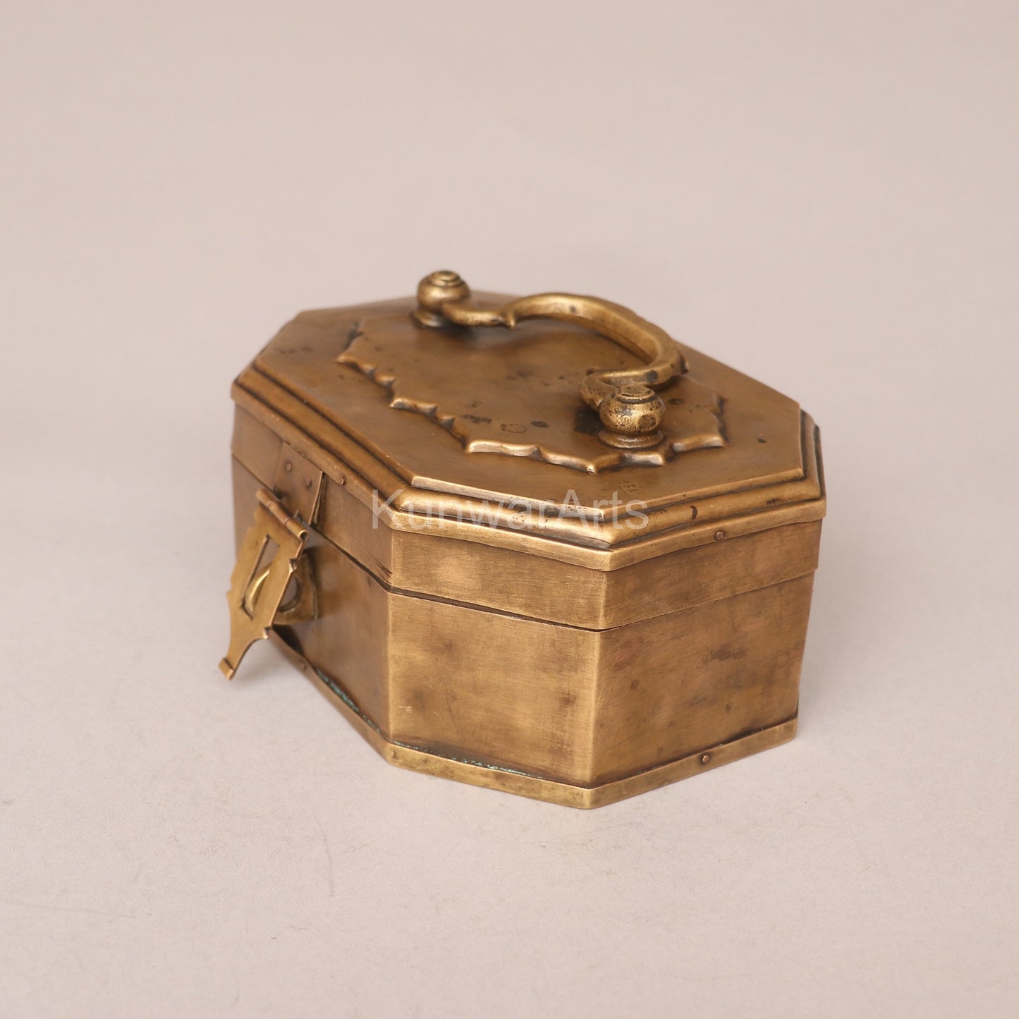 Brass Kumkum Box