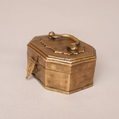 Brass Kumkum Box