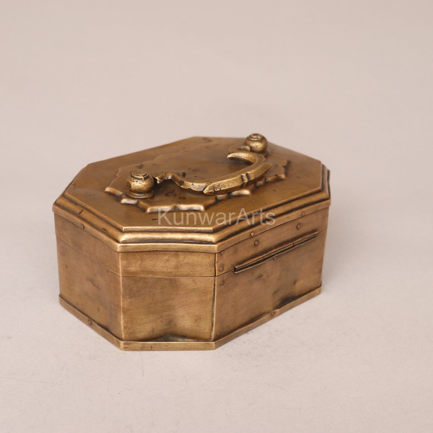 Brass Kumkum Box