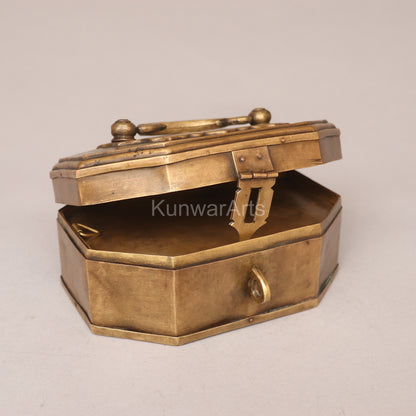 Brass Kumkum Box