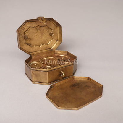 Brass Kumkum Box