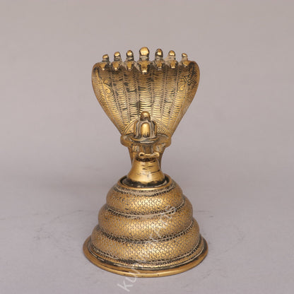 Lord Shiva Lingam Brass Décor Figurine