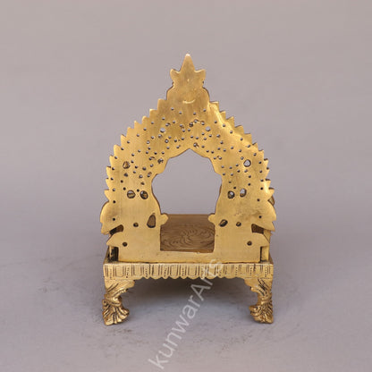Brass Decorative Puja Temple Prabhavali For Home