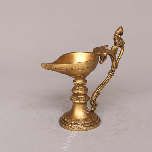 Brass Décor Diya Figurine