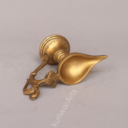 Brass Décor Diya Figurine