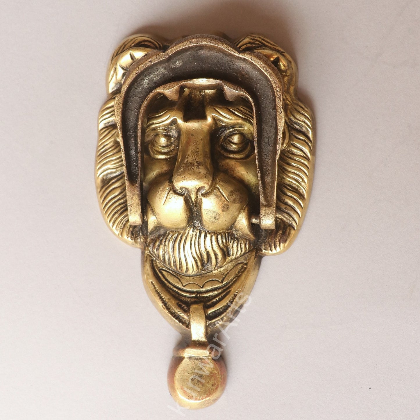 Brass Lion Door Knobs