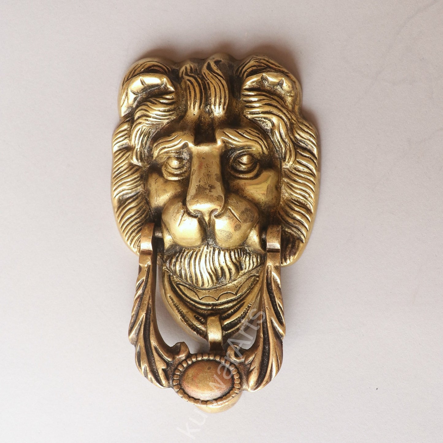 Brass Lion Door Knobs