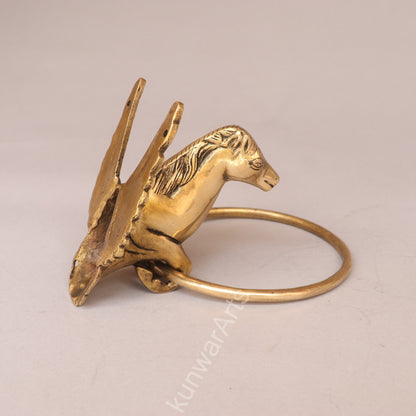 Handcrafted Brass Towel Hanger