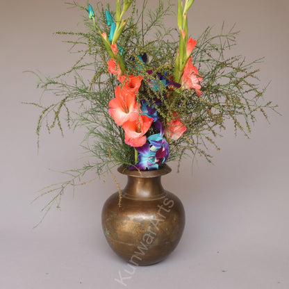 Vintage Brass Flower Vases