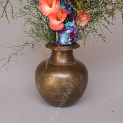 Vintage Brass Flower Vases