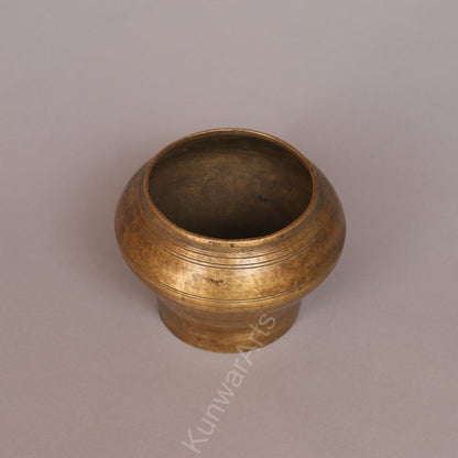 Vintage Brass Flower Vase