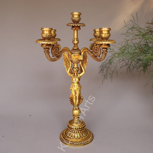 Beauty of Brass Candle Stands