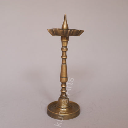 Brass Home Décor Oil Lamp Illumination and Abundance