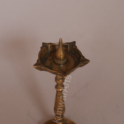 Brass Home Décor Oil Lamp Illumination and Abundance