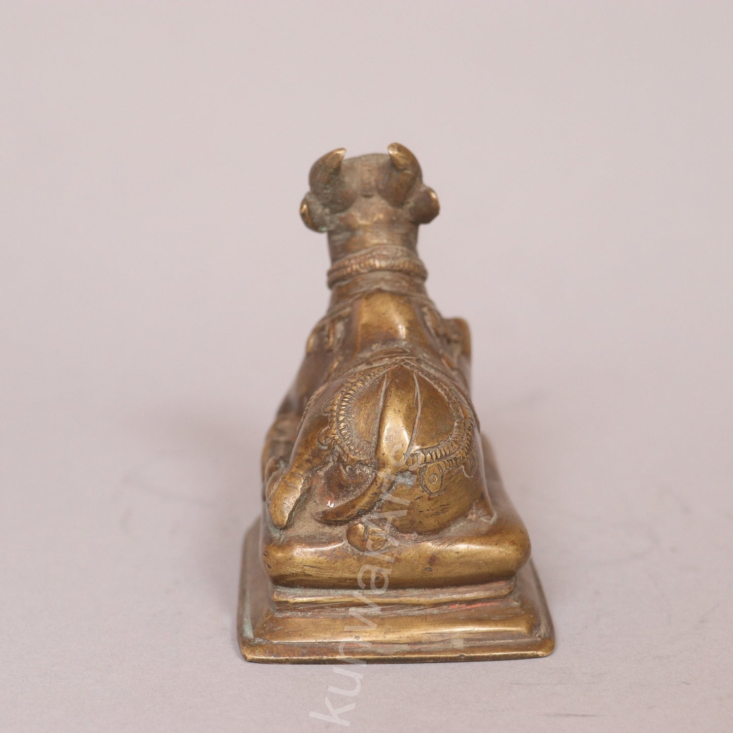 Brass Shiva and Nandi Idol