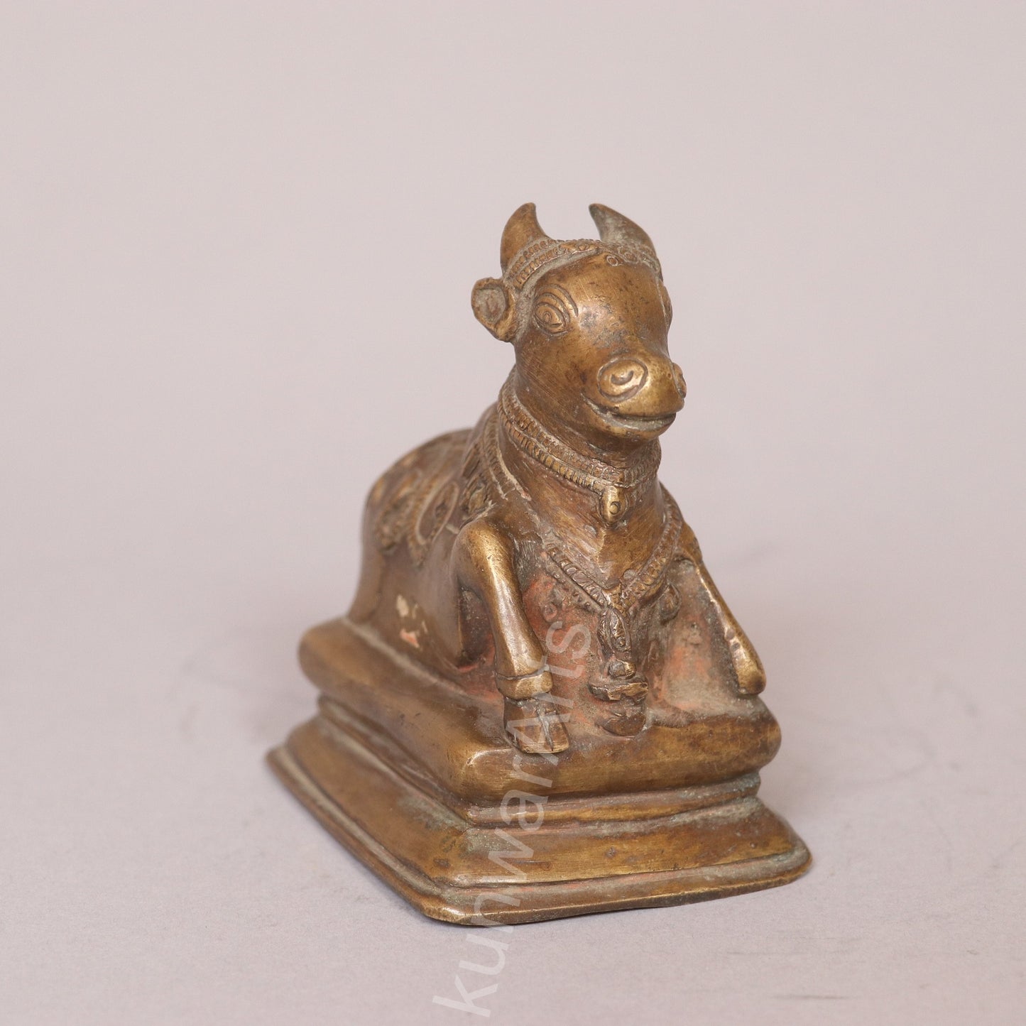 Brass Shiva and Nandi Idol