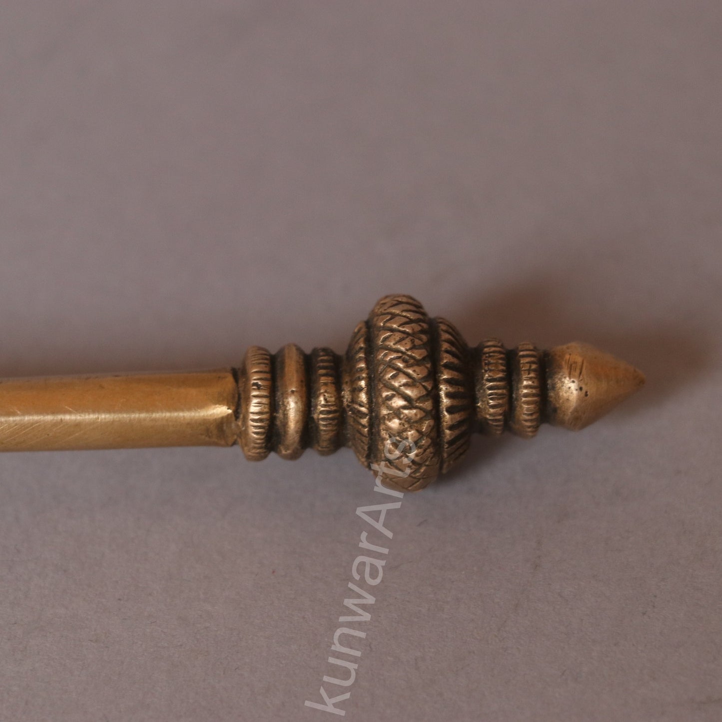 Brass Pooja Spoon (Panchpatra Achmani / Aarti Spoon)