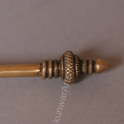 Brass Pooja Spoon (Panchpatra Achmani / Aarti Spoon)