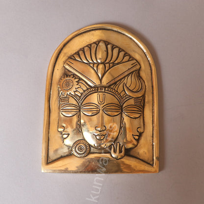 Brass Buddha Décor Wall Hanging