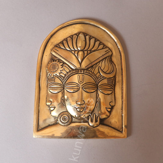 Brass Buddha Décor Wall Hanging