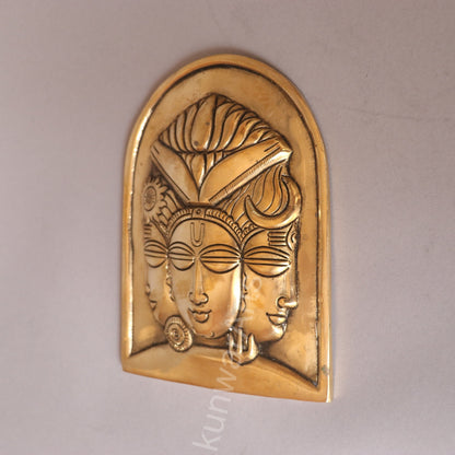 Brass Buddha Décor Wall Hanging