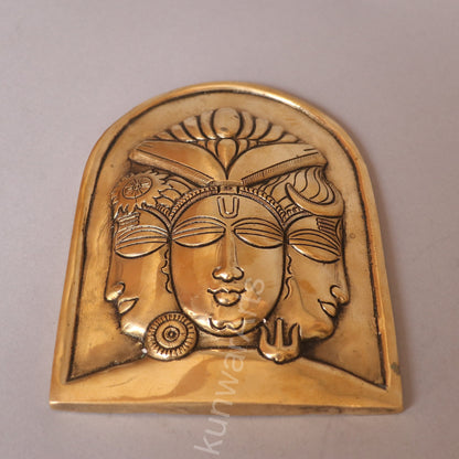 Brass Buddha Décor Wall Hanging