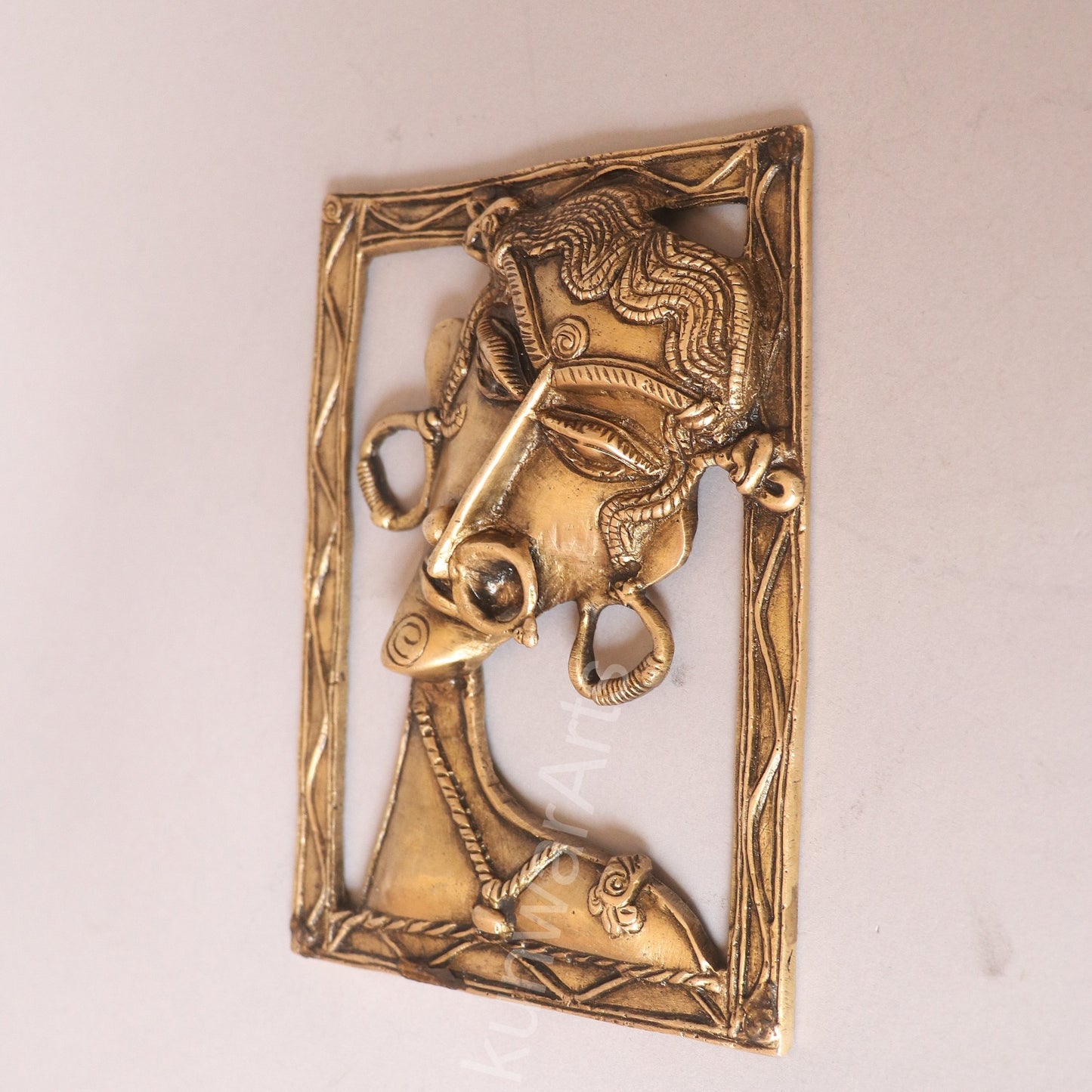 Brass Tribal Wall Hanging Décor