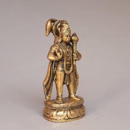 Brass Hanuman Idol